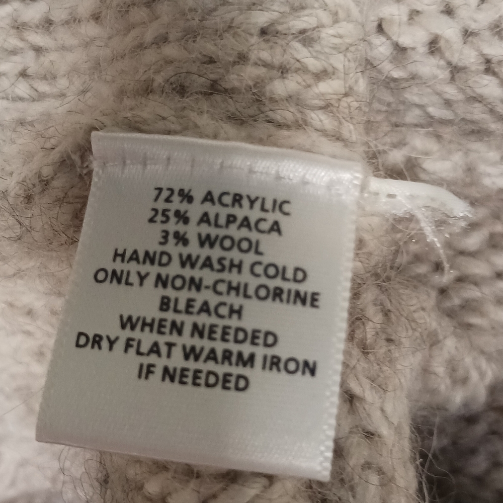 Loft ALPACA WOOL Sweater womens small Super Soft! - Picture 7 of 9
